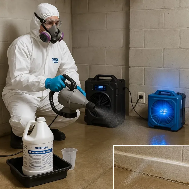 Sanitization and Odor Removal process in Newaygo, MI