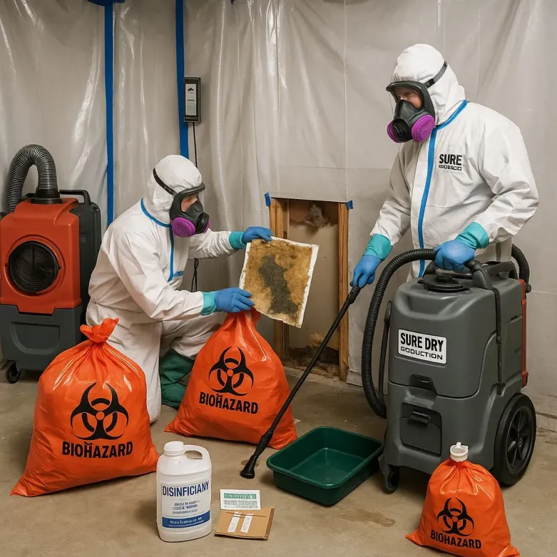 Contaminated Water Handling Protocols process in Newaygo, MI